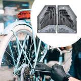 Maxbell 30 Pieces Box Packed Hex Key Repairing Tool Bike Hex Wrench Set for Car Home