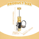 Maxbell Valve Core Removal Tool SAE 1/4 and 5/16 Port for Engineers Home Technicians