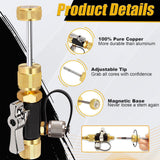 Maxbell Valve Core Removal Tool SAE 1/4 and 5/16 Port for Engineers Home Technicians