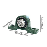 Maxbell Pillow Block Mounted Ball Bearings Carbon Steel Replacement for Agricultural