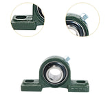 Maxbell Pillow Block Mounted Ball Bearings Carbon Steel Replacement for Agricultural