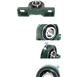 Maxbell Pillow Block Mounted Ball Bearings Carbon Steel Replacement for Agricultural