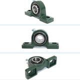 Maxbell Pillow Block Mounted Ball Bearings Carbon Steel Replacement for Agricultural