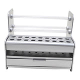 Maxbell Tool Storage Rack Multifunction Tool Organizer for Workbench Workshop Garage Silver