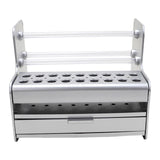 Maxbell Tool Storage Rack Multifunction Tool Organizer for Workbench Workshop Garage Silver
