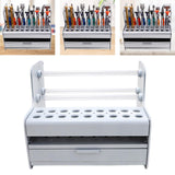 Maxbell Tool Storage Rack Multifunction Tool Organizer for Workbench Workshop Garage White