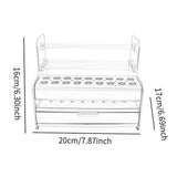 Maxbell Tool Storage Rack Multifunction Tool Organizer for Workbench Workshop Garage White