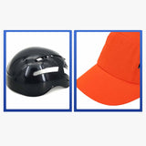 Maxbell Bump Cap Lightweight 5cm Brim Adjustable Baseball Hat for Outdoor Riding Gym Orange