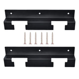 Maxbell 2 Pieces Wall Mount Tool Battery Rack Shelf Fits 18V-60V Tool Battery Sturdy