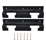 Maxbell 2 Pieces Wall Mount Tool Battery Rack Shelf Fits 18V-60V Tool Battery Sturdy