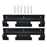 Maxbell 2 Pieces Wall Mount Tool Battery Rack Shelf Fits 18V-60V Tool Battery Sturdy