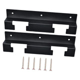 Maxbell 2 Pieces Wall Mount Tool Battery Rack Shelf Fits 18V-60V Tool Battery Sturdy