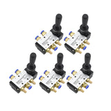 Maxbell Pneumatic Manual Control Valve Good Sealing Easy to Use Lightweight Fittings PC4 02