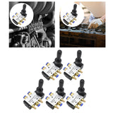 Maxbell Pneumatic Manual Control Valve Good Sealing Easy to Use Lightweight Fittings PC4 02