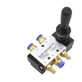 Maxbell Pneumatic Manual Control Valve Good Sealing Easy to Use Lightweight Fittings PC4 02