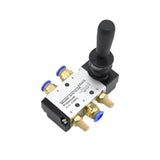 Maxbell Pneumatic Manual Control Valve Good Sealing Easy to Use Lightweight Fittings PC6 02