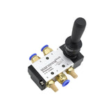 Maxbell Pneumatic Manual Control Valve Good Sealing Easy to Use Lightweight Fittings PC6 02