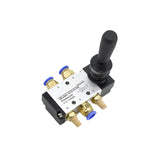 Maxbell Pneumatic Manual Control Valve Good Sealing Easy to Use Lightweight Fittings PC8 02