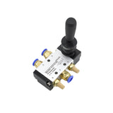 Maxbell Pneumatic Manual Control Valve Good Sealing Easy to Use Lightweight Fittings PC12 02