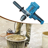 Maxbell Cement Mixer Ergonomic Panit Grout Mud Accessories Drywall Compact Mud Mixer