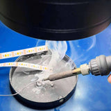 Maxbell Solder Fume Extractor Fan Lamp Smoke Absorber for Garage Household Workspace