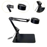 Maxbell Solder Fume Extractor Fan Lamp Smoke Absorber for Garage Household Workspace
