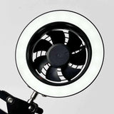 Maxbell Solder Fume Extractor Fan Lamp Smoke Absorber for Garage Household Workspace