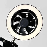 Maxbell Solder Fume Extractor Fan Lamp Smoke Absorber for Garage Household Workspace