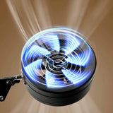 Maxbell Solder Fume Extractor Fan Lamp Repair Adjustable for Kitchen Garage Workshop