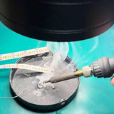 Maxbell Solder Fume Extractor Fan Lamp Repair Adjustable for Kitchen Garage Workshop