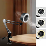 Maxbell Solder Fume Extractor Fan Lamp Repair Adjustable for Kitchen Garage Workshop