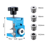 Maxbell Pocket Hole Jig Kit Portable Dowel Drill Guide for Kitchen Bathroom Vanities 6mm 8mm10mm drill