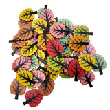 Maxbell 50 Pieces Vintage Wood Buttons 2-hole Tree Buttons for DIY Sewing Scrapbooking - Aladdin Shoppers