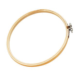 Maxbell 2Pcs Bamboo Embroidery Frame Hoop Ring Cross Stitch Sewing Tool Craft 4" 5"