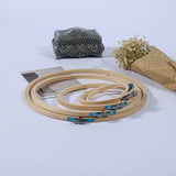 Maxbell 2Pcs Bamboo Embroidery Frame Hoop Ring Cross Stitch Sewing Tool Craft 4" 5"
