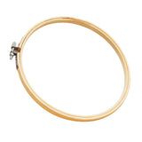 Maxbell 2Pcs Bamboo Embroidery Frame Hoop Ring Cross Stitch Sewing Tool Craft 4" 5"