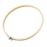 Maxbell 2Pcs Bamboo Embroidery Frame Hoop Ring Cross Stitch Sewing Tool Craft 4" 5"