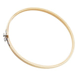 Maxbell 2Pcs Bamboo Embroidery Frame Hoop Ring Cross Stitch Sewing Tool Craft 4" 5"