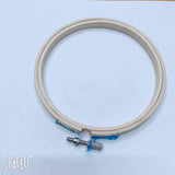 Maxbell 2Pcs Bamboo Embroidery Frame Hoop Ring Cross Stitch Sewing Tool Craft 4" 5"