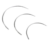 Maxbell 9Pcs/set Steel Curved Needles for Hand Sewing Embroidery Cross Stitch Crafts