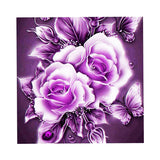 Maxbell 5D Diamond Embroidery Painting Animal Tiger & Flower Cross Stitch Art Kit