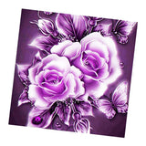 Maxbell 5D Diamond Embroidery Painting Animal Tiger & Flower Cross Stitch Art Kit