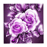 Maxbell 5D Diamond Embroidery Painting Animal Tiger & Flower Cross Stitch Art Kit