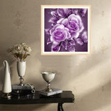 Maxbell 5D Diamond Embroidery Painting Animal Tiger & Flower Cross Stitch Art Kit