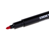 Maxbell 2pcs Washable Fabric Paint Pen Marker Textile Clothes Shoes DIY Craft