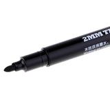 Maxbell 2pcs Washable Fabric Paint Pen Marker Textile Clothes Shoes DIY Craft