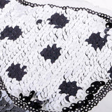 Maxbell 2Pcs Cute Cat Sequins Sewing Applique Reversible Embroidery Clothes Patches