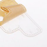 Maxbell 1pc Leather Craft Acrylic Cutting Circle Corner Stitching Template 3mm - Aladdin Shoppers