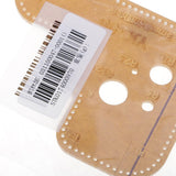 Maxbell 1pc Leather Craft Acrylic Cutting Circle Corner Stitching Template 3mm - Aladdin Shoppers