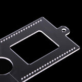 Maxbell 1 Piece Acrylic Card Holder Driving License Holder Pattern Template Stencil DIY Leather Hand Craft - Aladdin Shoppers